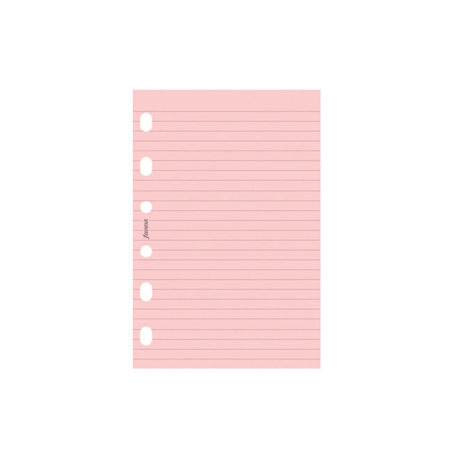 Filofax Notepaper Ruled Pink by Filofax at Cult Pens