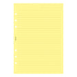 Filofax Notepaper Ruled Yellow by Filofax at Cult Pens
