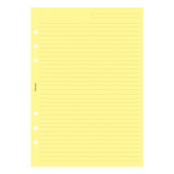 Filofax Notepaper Ruled Yellow by Filofax at Cult Pens