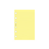Filofax Notepaper Ruled Yellow by Filofax at Cult Pens