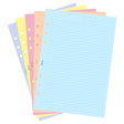 Filofax Classic Ruled Notepaper Coloured by Filofax at Cult Pens