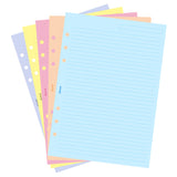 Filofax Classic Ruled Notepaper Coloured by Filofax at Cult Pens