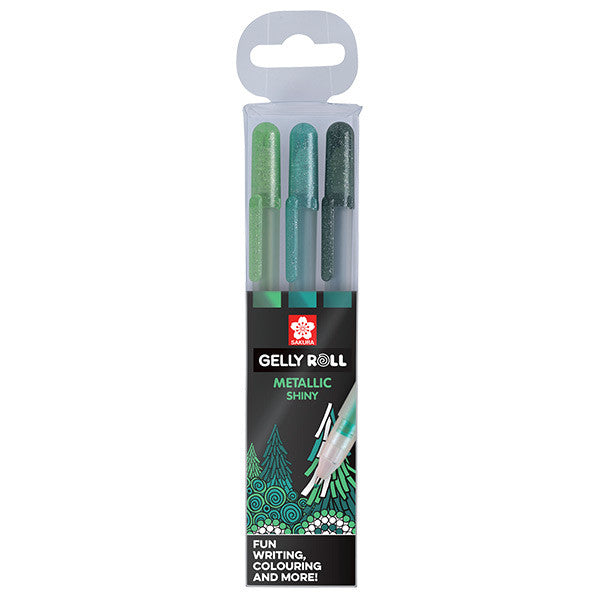 Gelly Roll Metallic Set of 3 by Gelly Roll at Cult Pens
