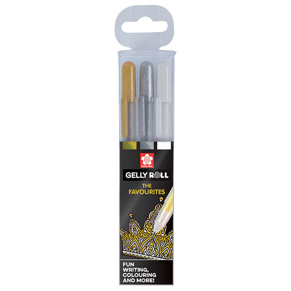 Gelly Roll Mixed Set of 3 by Gelly Roll at Cult Pens