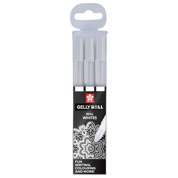 Gelly Roll White Set of 3 by Gelly Roll at Cult Pens
