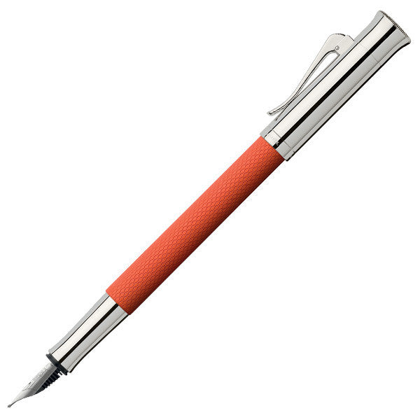 Graf von Faber-Castell Guilloche Colours Fountain Pen Burnt Orange by Graf von Faber-Castell at Cult Pens