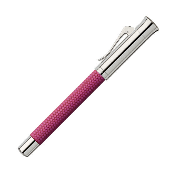 Graf von Faber-Castell Guilloche Colours Fountain Pen Electric Pink by Graf von Faber-Castell at Cult Pens