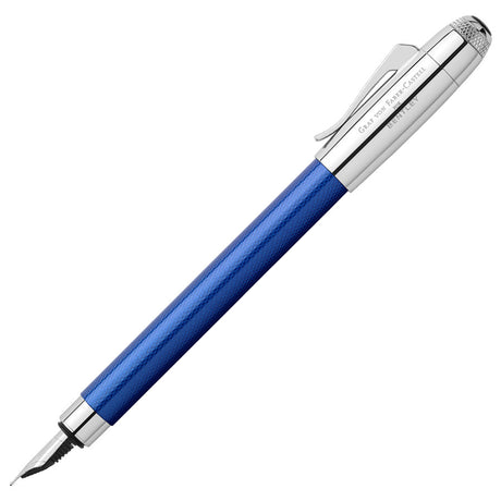 Graf von Faber-Castell For Bentley Fountain Pen Sequin Blue by Graf von Faber-Castell at Cult Pens