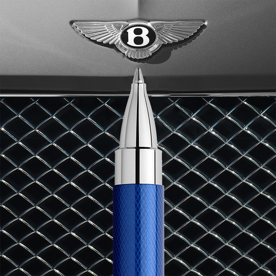 Graf von Faber-Castell For Bentley Rollerball Pen Sequin Blue by Graf von Faber-Castell at Cult Pens