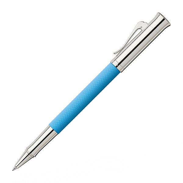 Graf von Faber-Castell Guilloche Colours Rollerball Pen Gulf Blue by Graf von Faber-Castell at Cult Pens