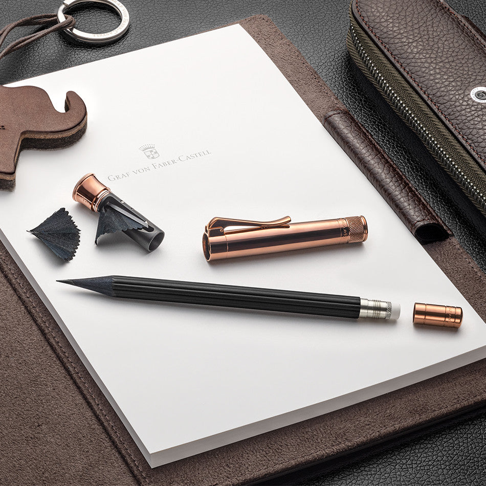 Graf von Faber-Castell Perfect Pencil Brown Edition by Graf von Faber-Castell at Cult Pens