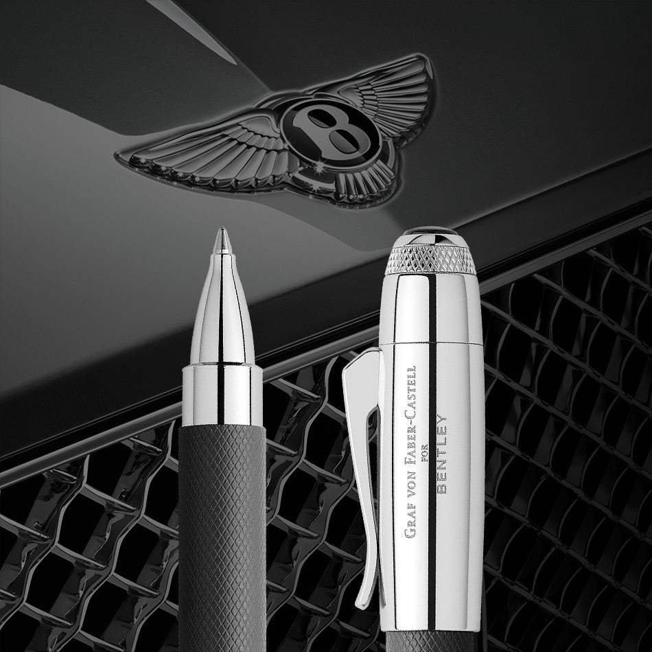 Graf von Faber-Castell For Bentley Rollerball Pen Onyx by Graf von Faber-Castell at Cult Pens