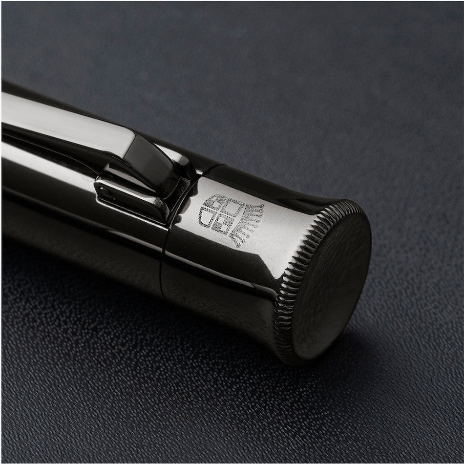Graf von Faber-Castell Guilloche Ballpoint Pen Black Edition by Graf von Faber-Castell at Cult Pens