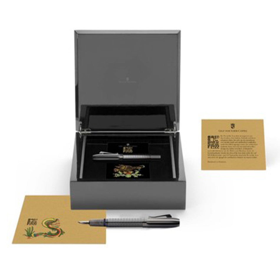 Graf von Faber-Castell The Aztecs 2022 Fountain Pen of the Year by Graf von Faber-Castell at Cult Pens