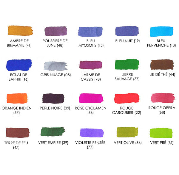 Herbin Ink Cartridges Tin of 6 by Herbin at Cult Pens