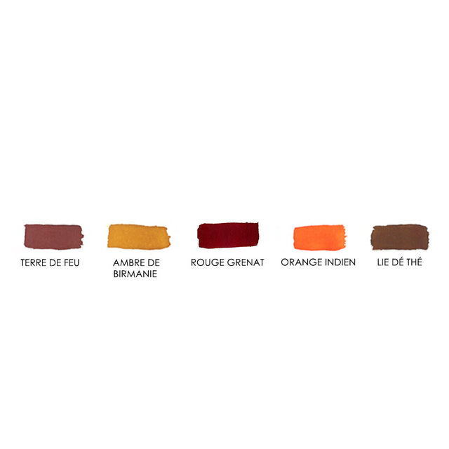Herbin Seasons 5 Piece Assorted Ink Set Autumn