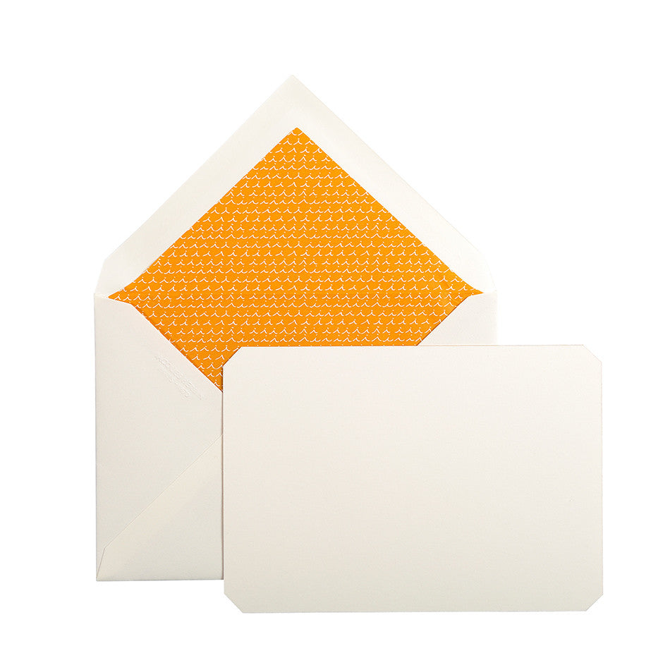 Jacques Herbin Card and Envelope Set 90x140 Amber by Herbin at Cult Pens