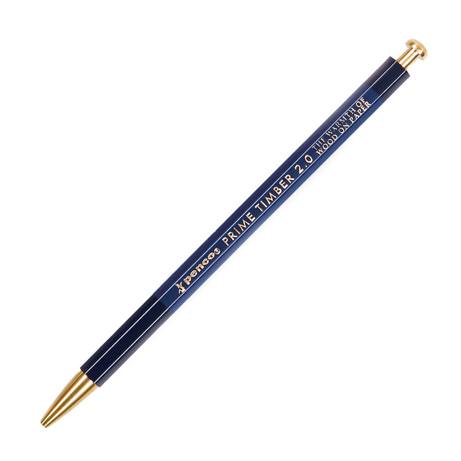 Hightide Penco Prime Timber Pencil Brass Trim by Hightide at Cult Pens