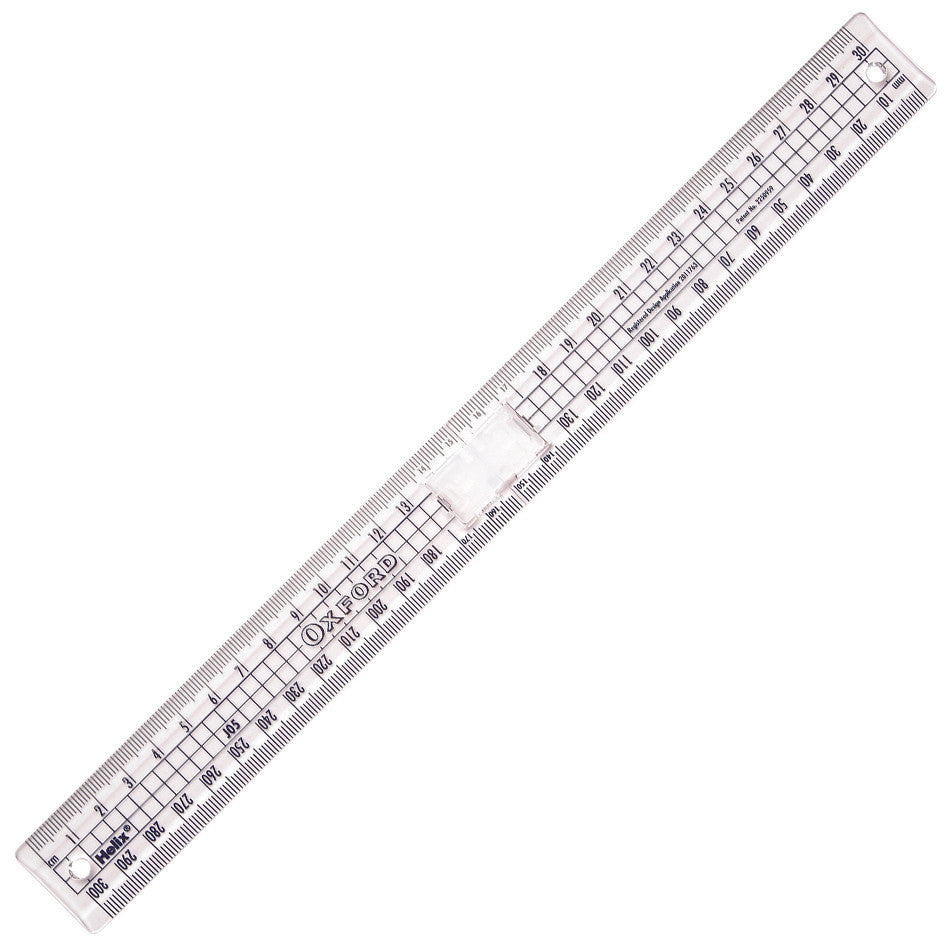 Helix K47010 Translucent Flexible Ruler 30cm