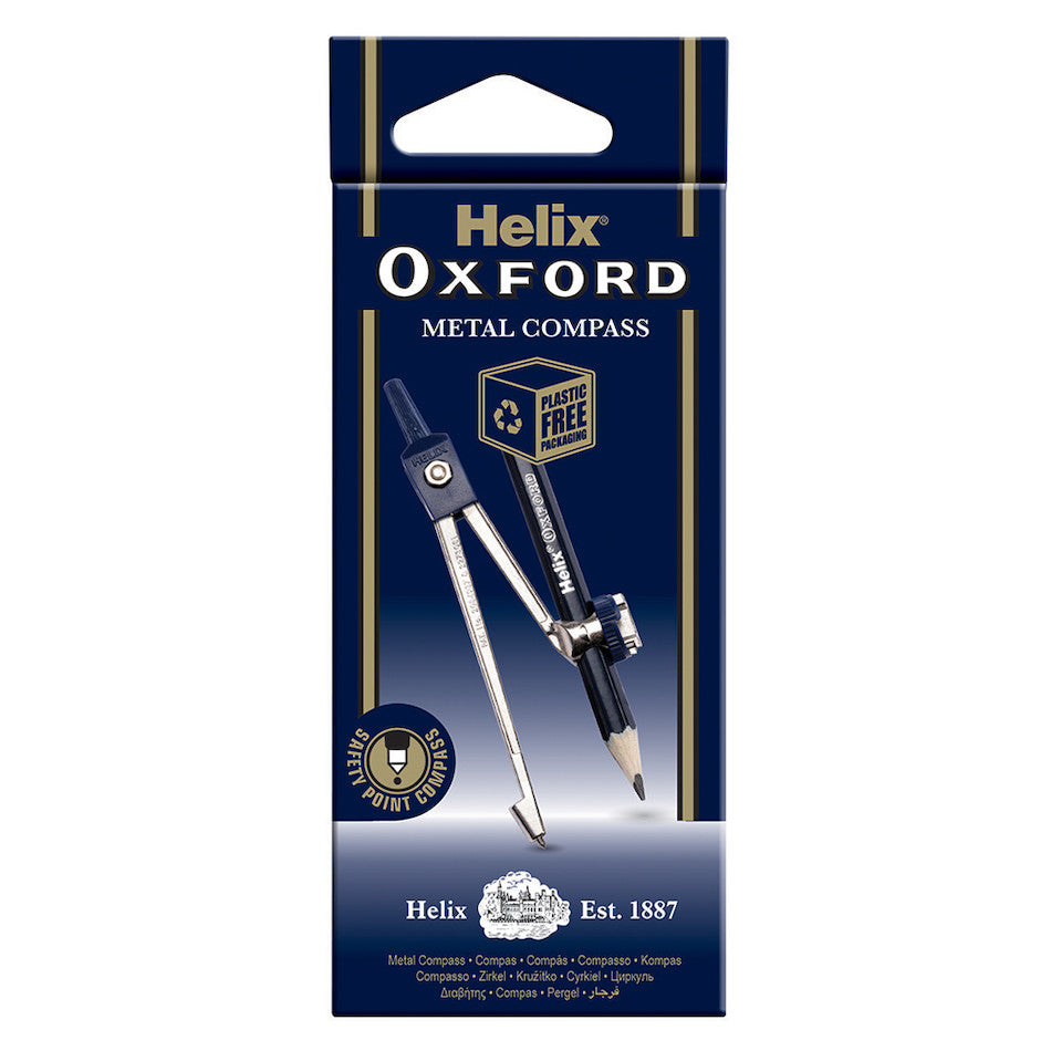 Helix Oxford Metal Compass and Pencil Set by Helix Oxford at Cult Pens
