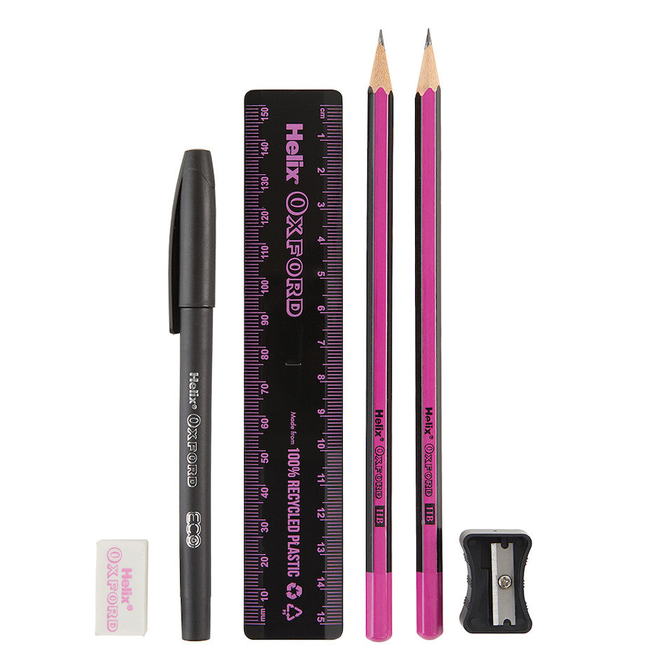 Helix Oxford Eco Student Set Pink by Helix Oxford at Cult Pens
