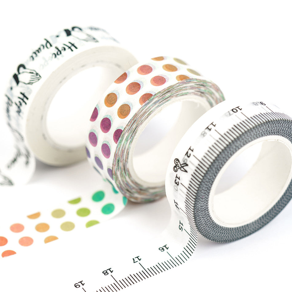 Jumble & Co Yippee Stationery Washi Tape Set of 3 by Jumble & Co at Cult Pens