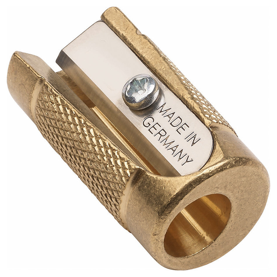 Jakar Single Hole Pencil Sharpener Brass Castor by Jakar at Cult Pens
