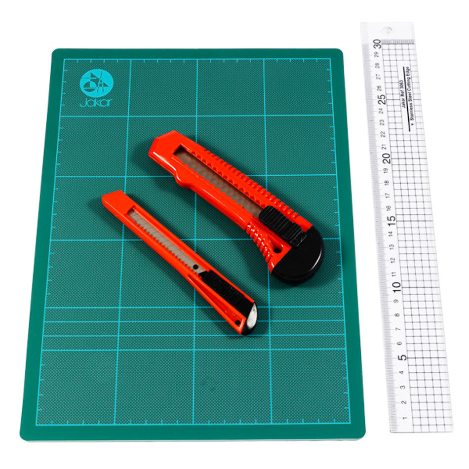 Jakar Cutter Set with A4 Cutting Mat by Jakar at Cult Pens