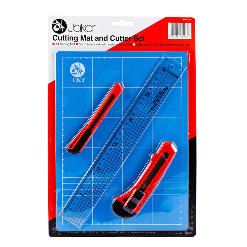 Jakar Cutter Set with A4 Cutting Mat by Jakar at Cult Pens