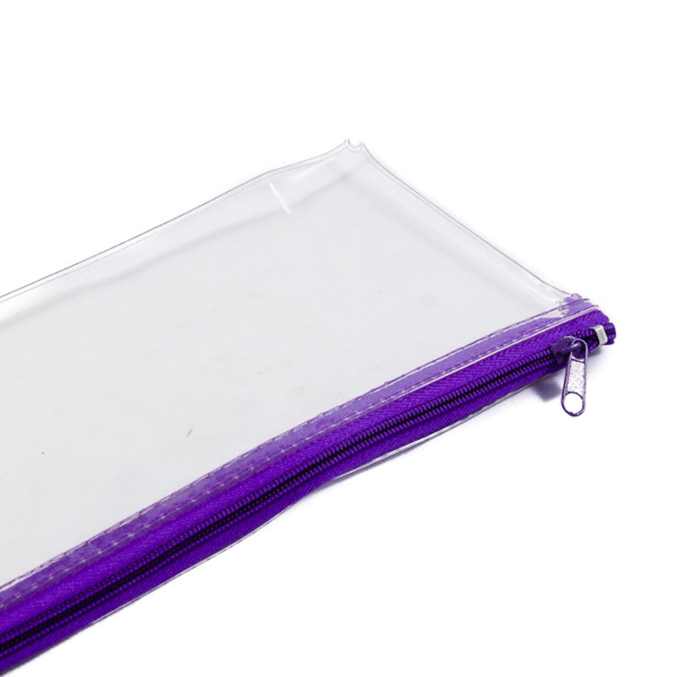 Jakar PVC Pencil Case Clear Standard Size by Jakar at Cult Pens