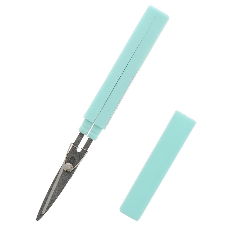 Sun-Star Stickyle Akeruno Scissors + Box Cutter Light Green by Sun-Star at Cult Pens