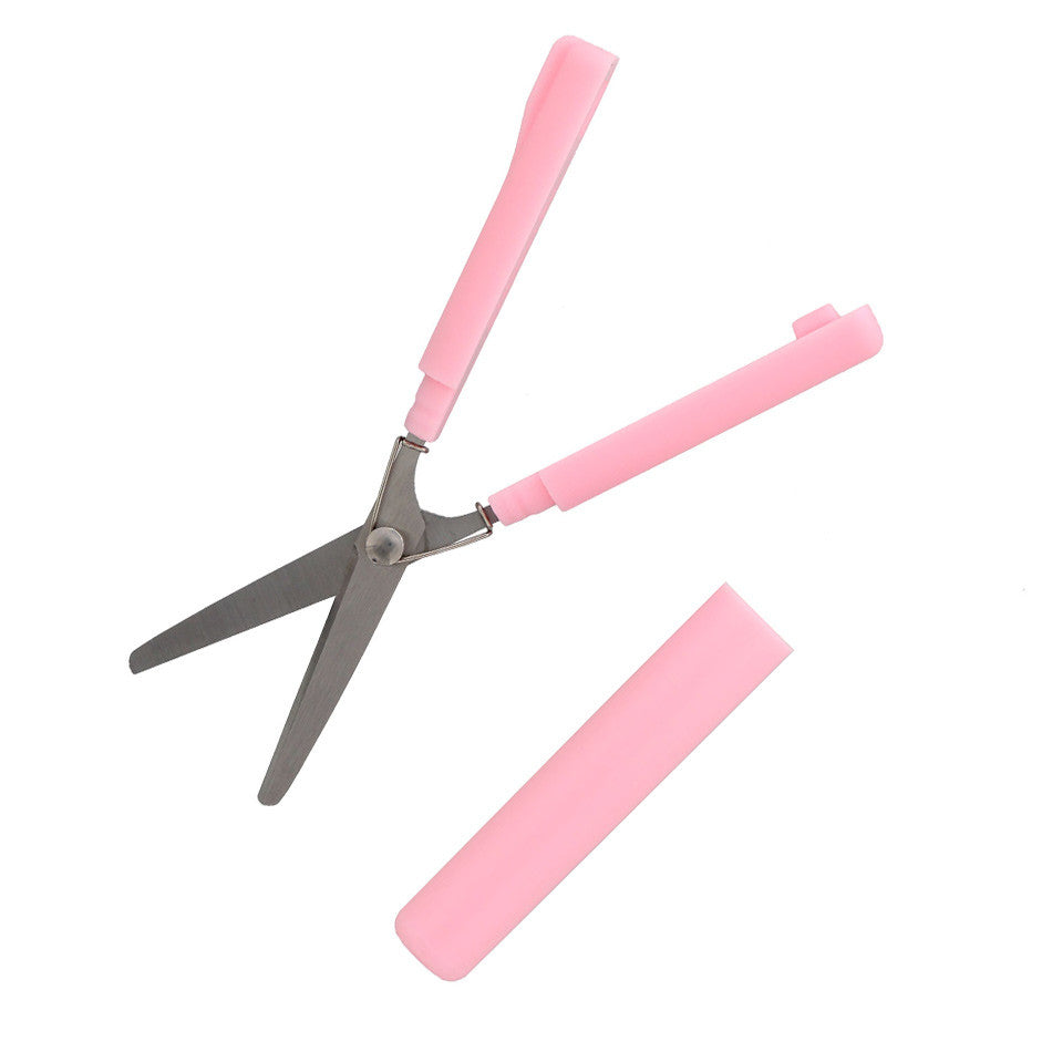 Sun-Star Stickyle Scissors Compact Pink x Pink by Sun-Star at Cult Pens