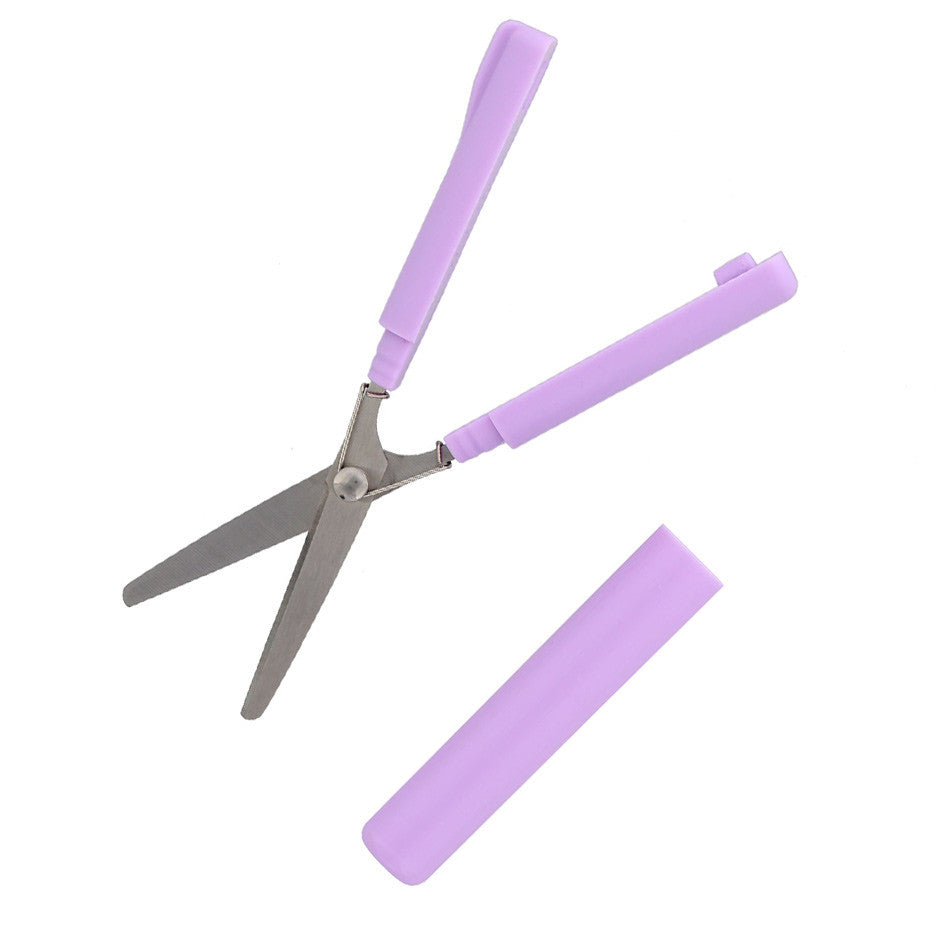Sun-Star Stickyle Scissors Compact Violet x Violet by Sun-Star at Cult Pens