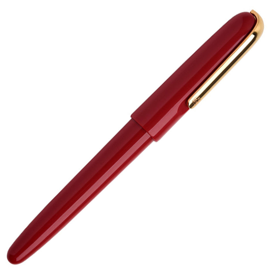 Kaco Master Double Color Electroplating Fountain Pen Red by Kaco at Cult Pens