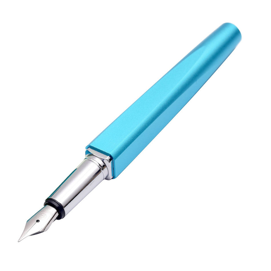 Kaco Square Fountain Pen Blue by Kaco at Cult Pens