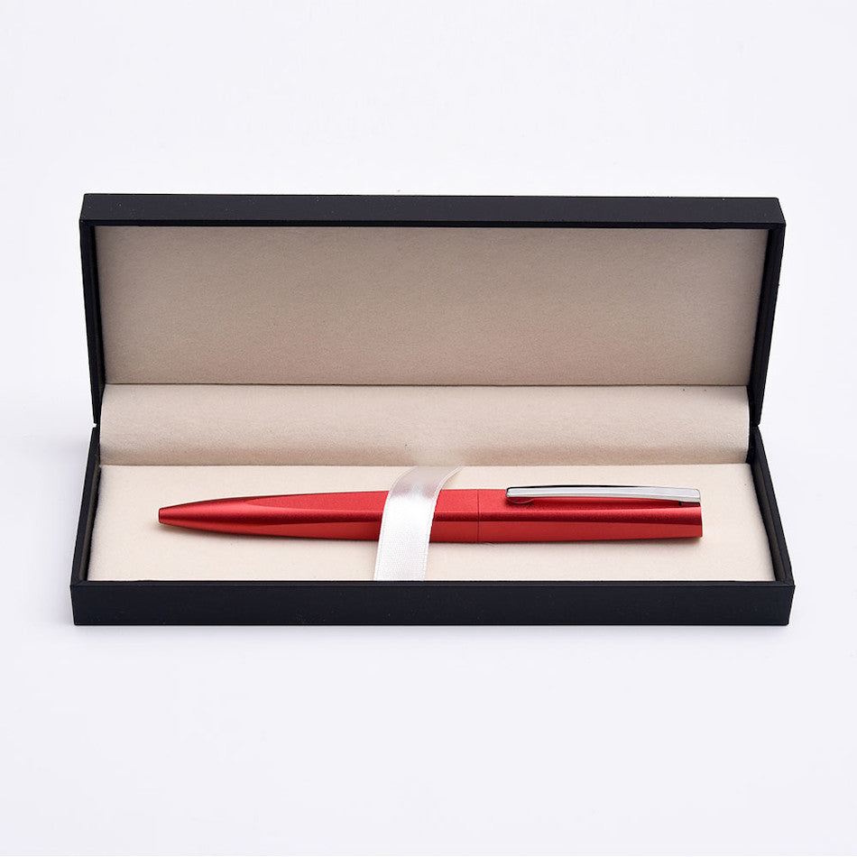 Kaco Square Rollerball Pen Red by Kaco at Cult Pens
