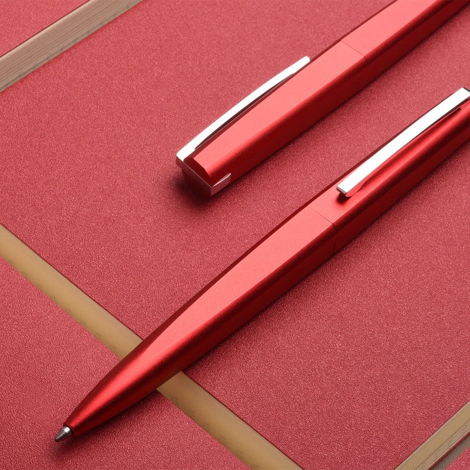 Kaco Square Rollerball Pen Red by Kaco at Cult Pens