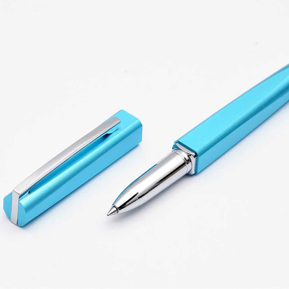 Kaco Square Rollerball Pen Blue by Kaco at Cult Pens