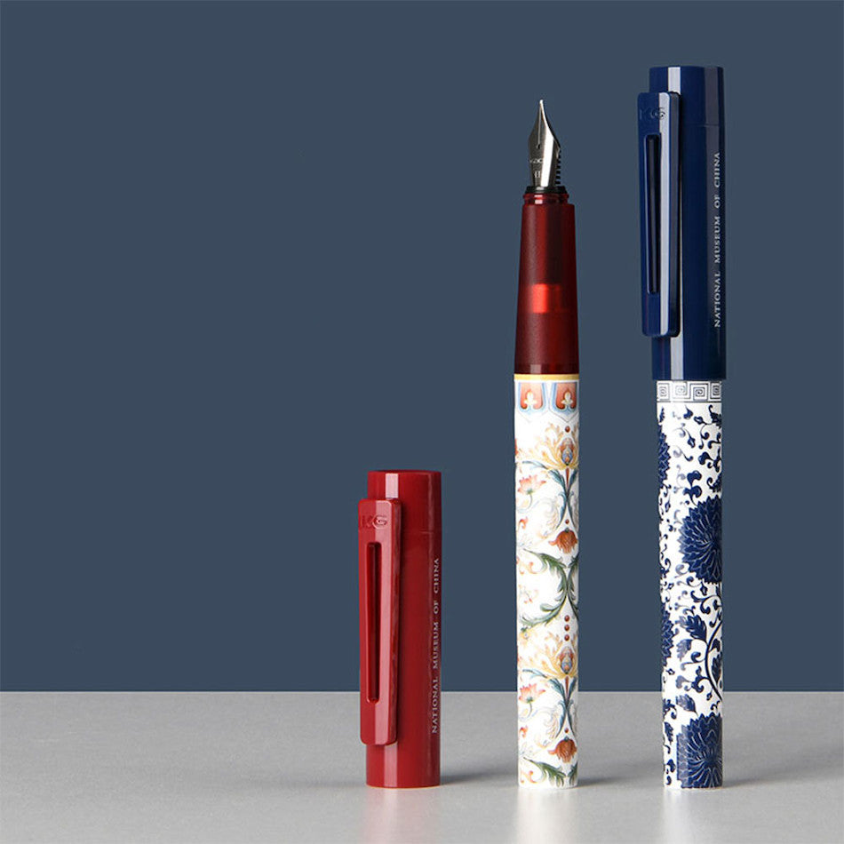Kaco Sky Fountain Pen National Museum of China Set Porcelain by Kaco at Cult Pens