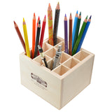 Koh-I-Noor 12 Slot Wooden Pen Pot by Koh-I-Noor at Cult Pens