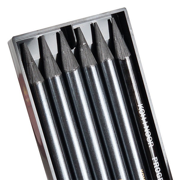 PROGRESSO Woodless Graphite Stick Pencil HB 2B 4B 6B 8B KOH-I-NOOR
