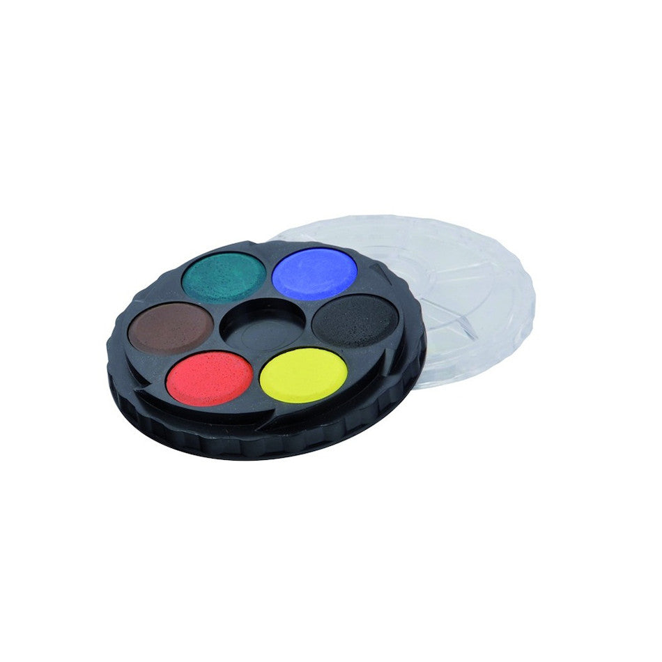 Koh-I-Noor Round Water Colours Set of 6 by Koh-I-Noor at Cult Pens