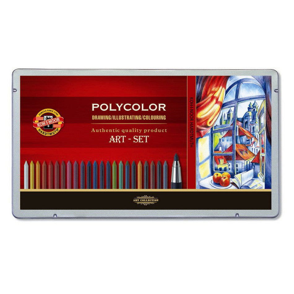 Koh-I-Noor Polycolor 3896 Drawing Set with Coloured Leads by Koh-I-Noor at Cult Pens