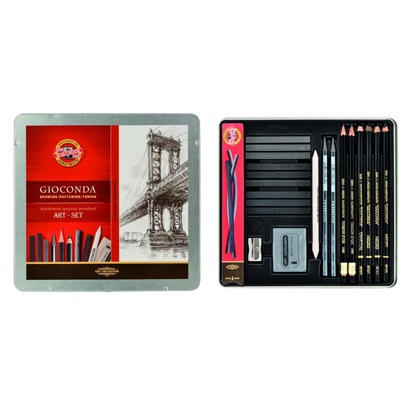 Koh-I-Noor 8898 Sketching Set of 23 by Koh-I-Noor at Cult Pens