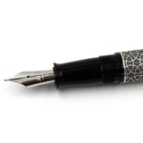 Kilk Celestial Fountain Pen Black & Chipped Blue by Kilk at Cult Pens