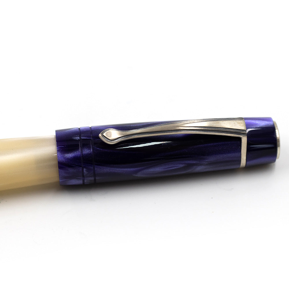 Kilk Celestial Fountain Pen Purple & Cream by Kilk at Cult Pens