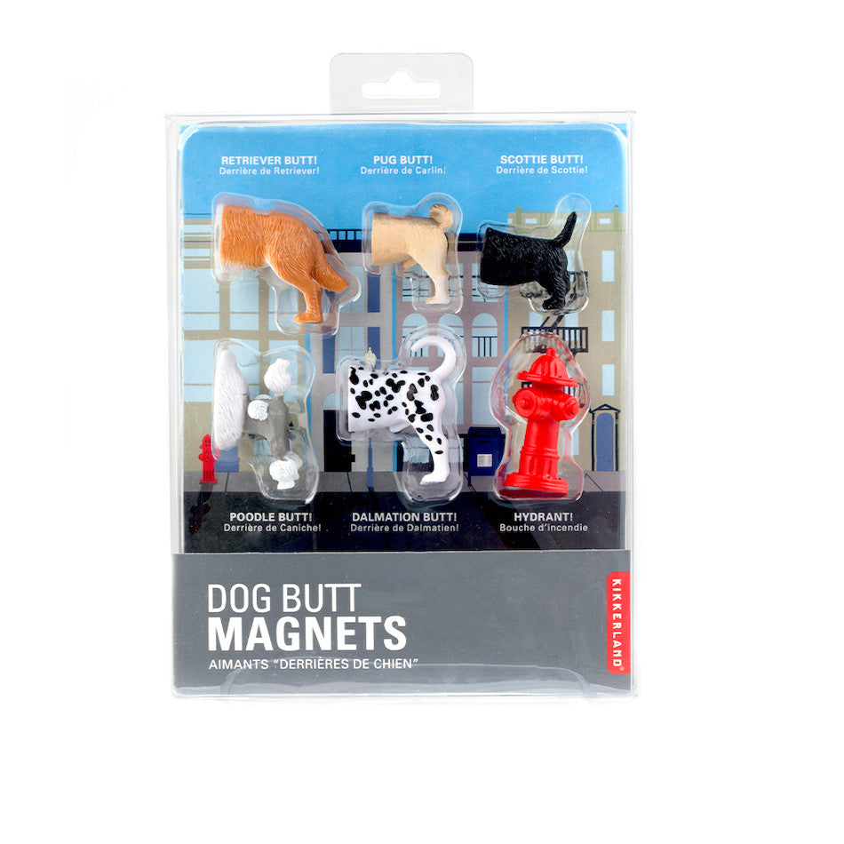 Kikkerland Dog Butt Magnets by Kikkerland at Cult Pens