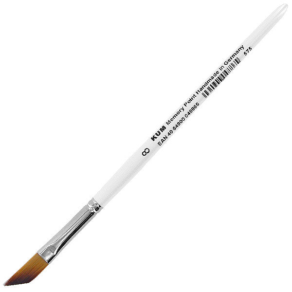 KUM Memory Point Angled Shader Paintbrush by KUM at Cult Pens