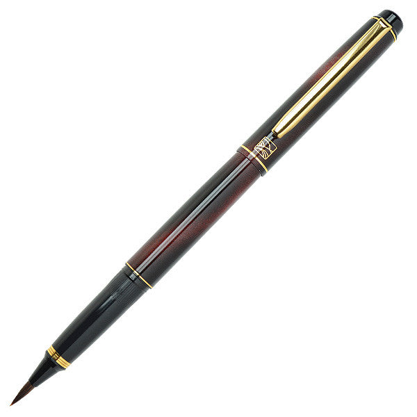 Kuretake No. 14 Pocket Brush Pen - Pointe Dure - Pinceau De Poche Noir
