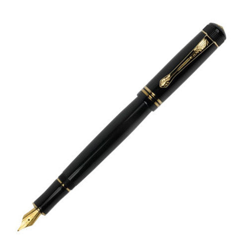 Kaweco Dia 2 Fountain Pen Black with Gold Trim by Kaweco at Cult Pens